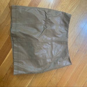 Free people faux suede skirt